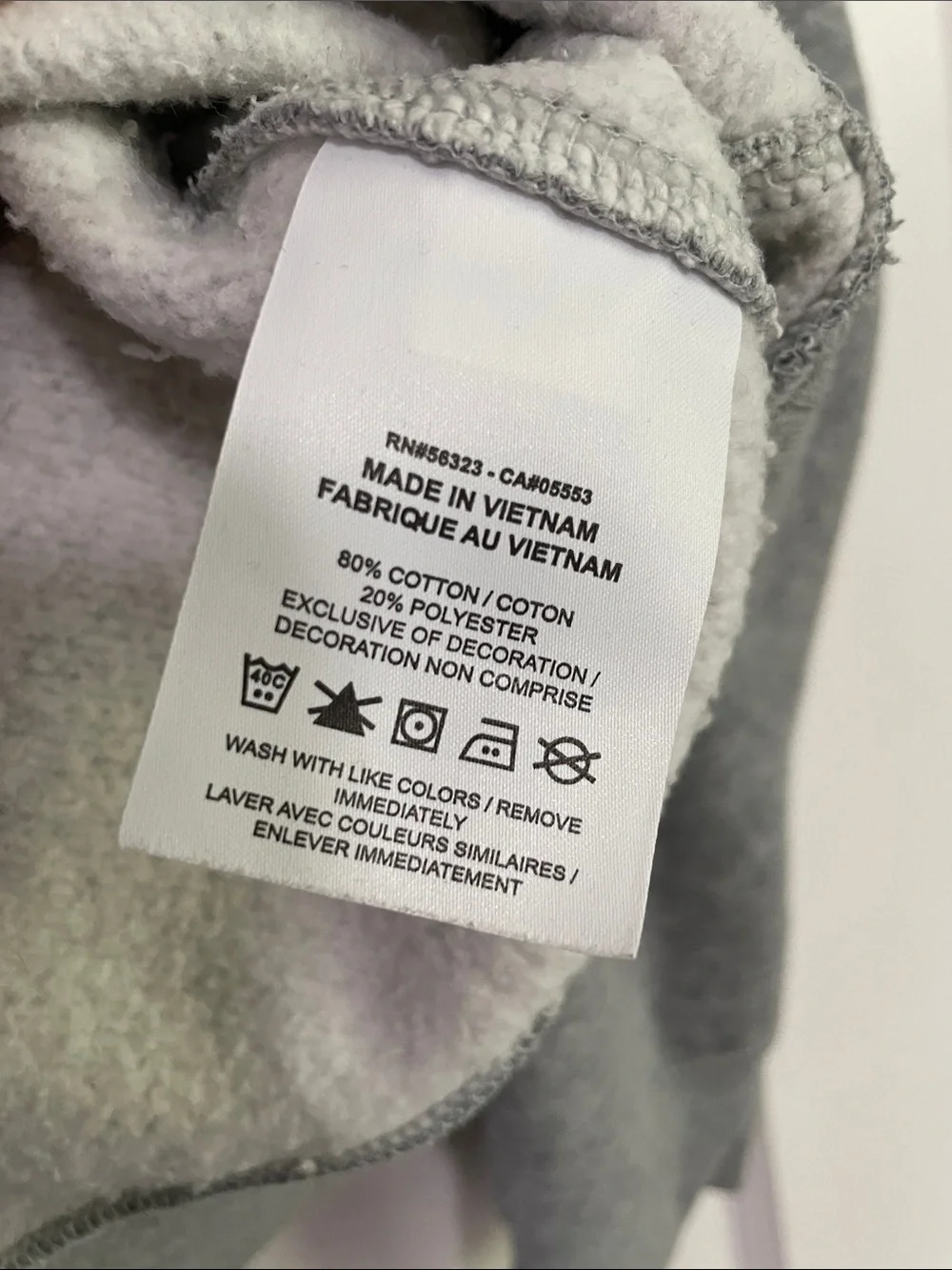 Nike Unisex Heather Gray Crewneck Sweatshirt